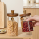 Glass Jar with Wooden Spoon 800 ml